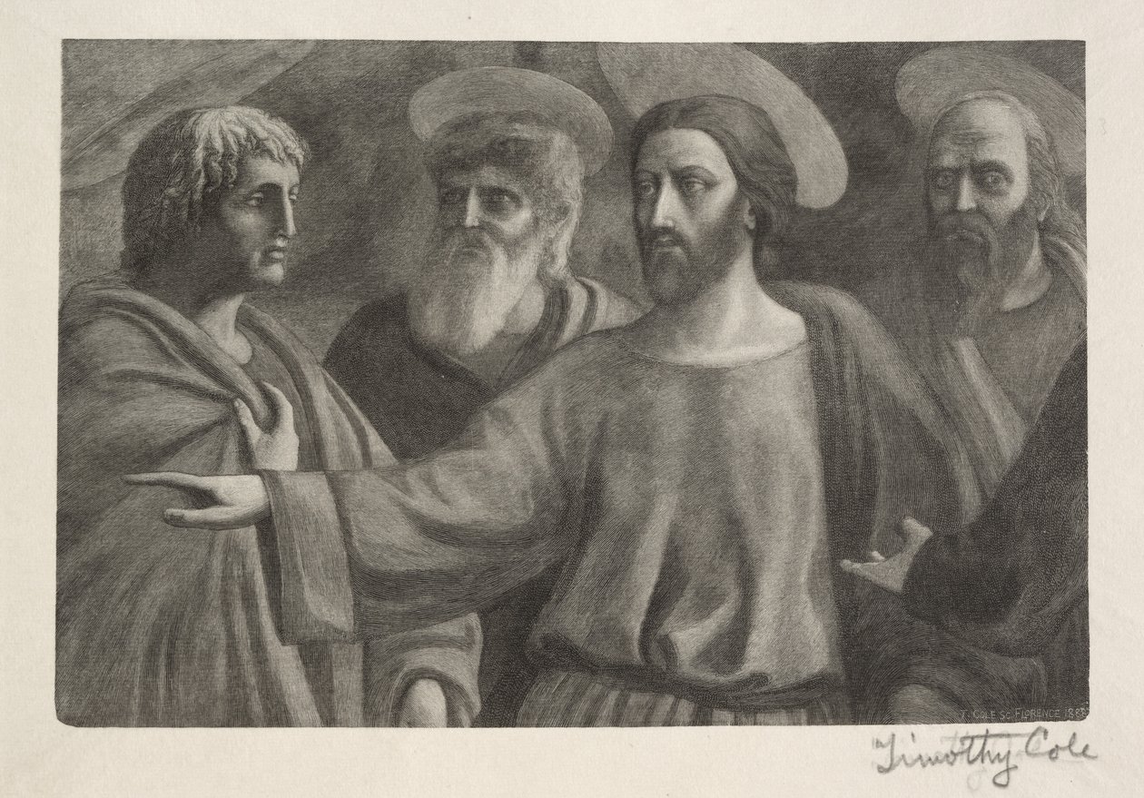 Gamle italienske mestre: Hyldestpengene, 1888-1892. af Timothy Cole