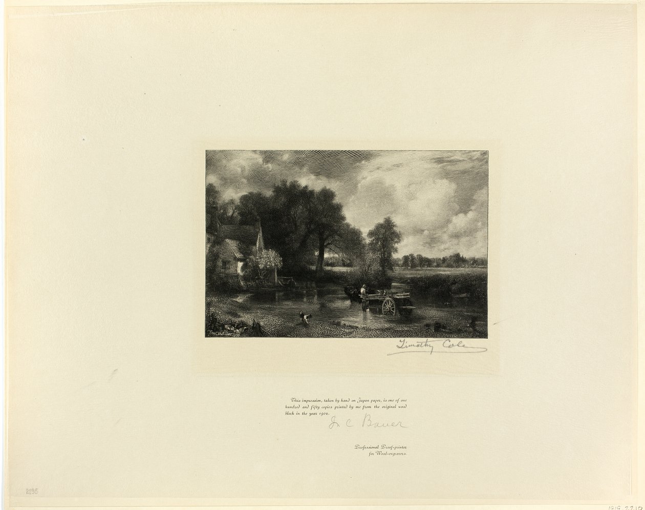 The Hay Wain, fra Old English Masters af Timothy Cole