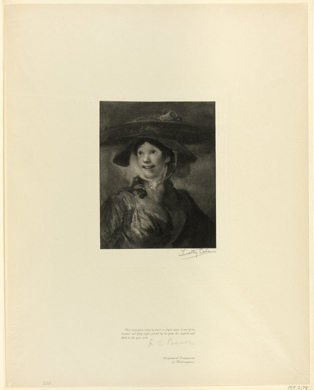 The Shrimp Girl, fra Old English Masters af Timothy Cole
