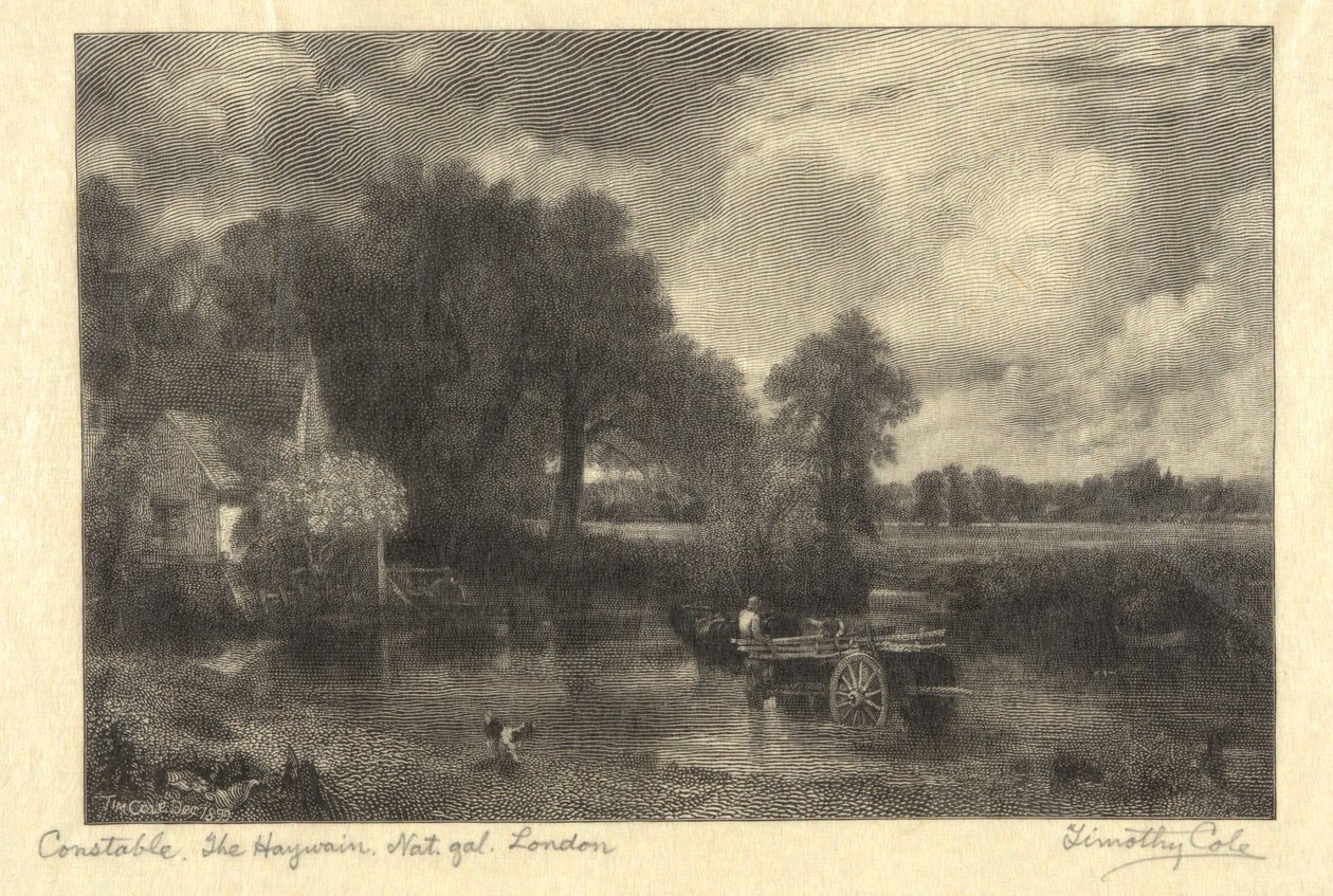 Uden titel (efter Constable af Timothy Cole