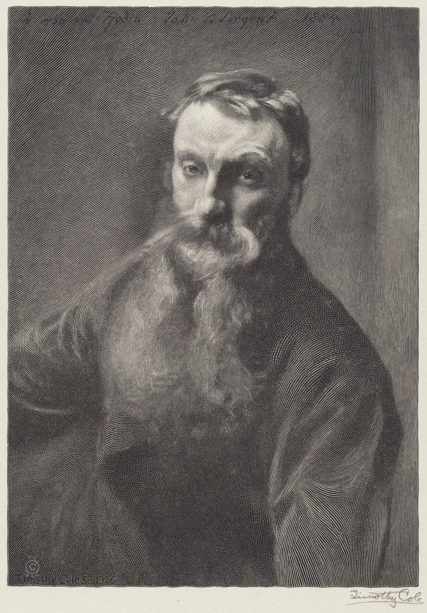 Rodin af Timothy Cole after John Singer Sargent