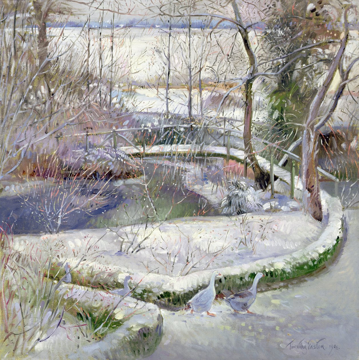 Bro over piletræet af Timothy Easton