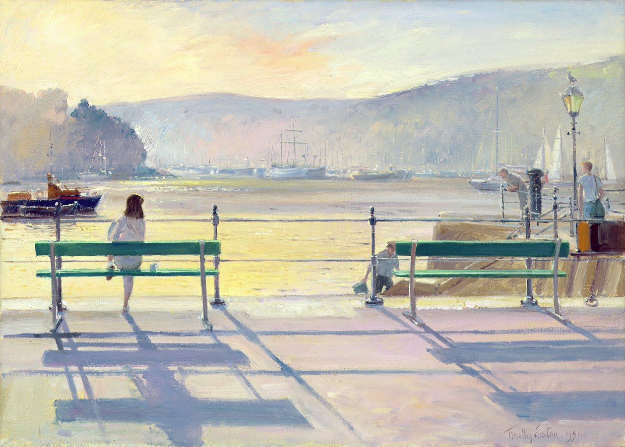 Harbour View, 1991 af Timothy Easton