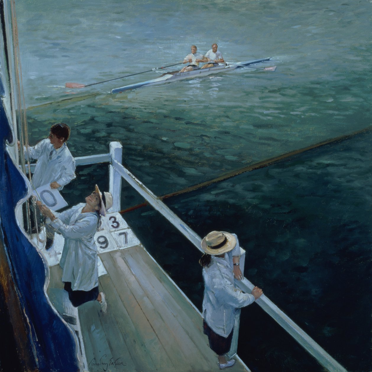 Hoisting Scores, Henley af Timothy Easton
