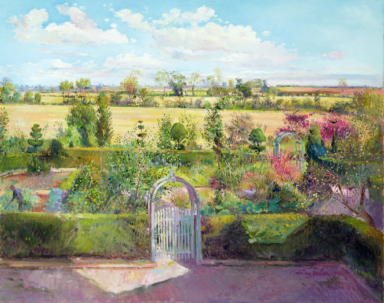 Urtehaven efter høsten af Timothy Easton