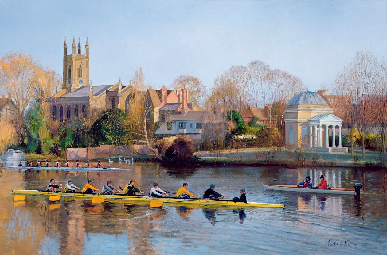 Vintertræning i Hampton af Timothy Easton