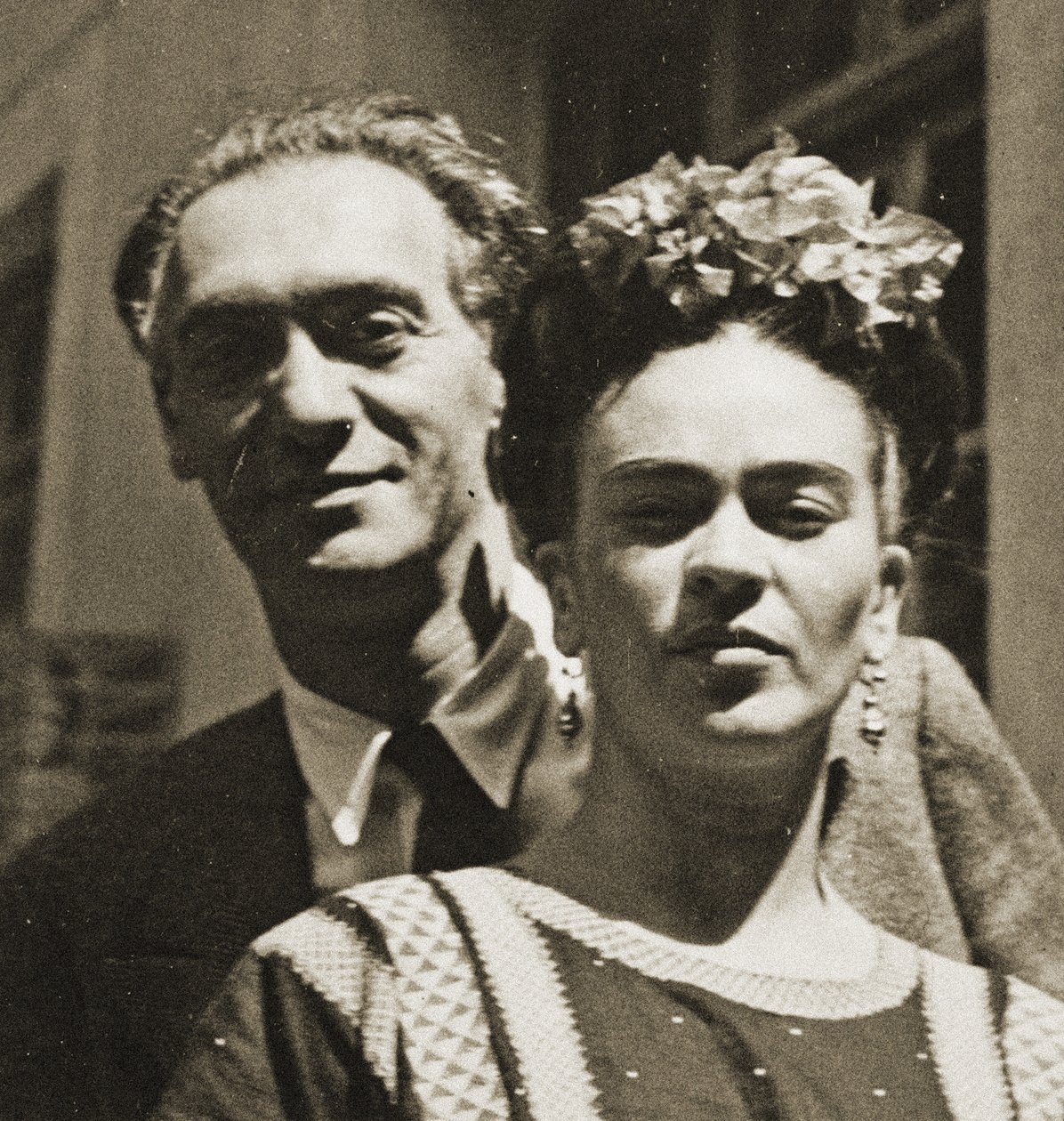 Portræt af Nickolas Muray og Frida Kahlo, New York ca. 1928 af Tina Modotti