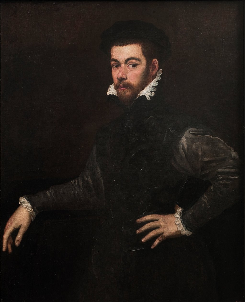 Portræt af en herre af Tintoretto