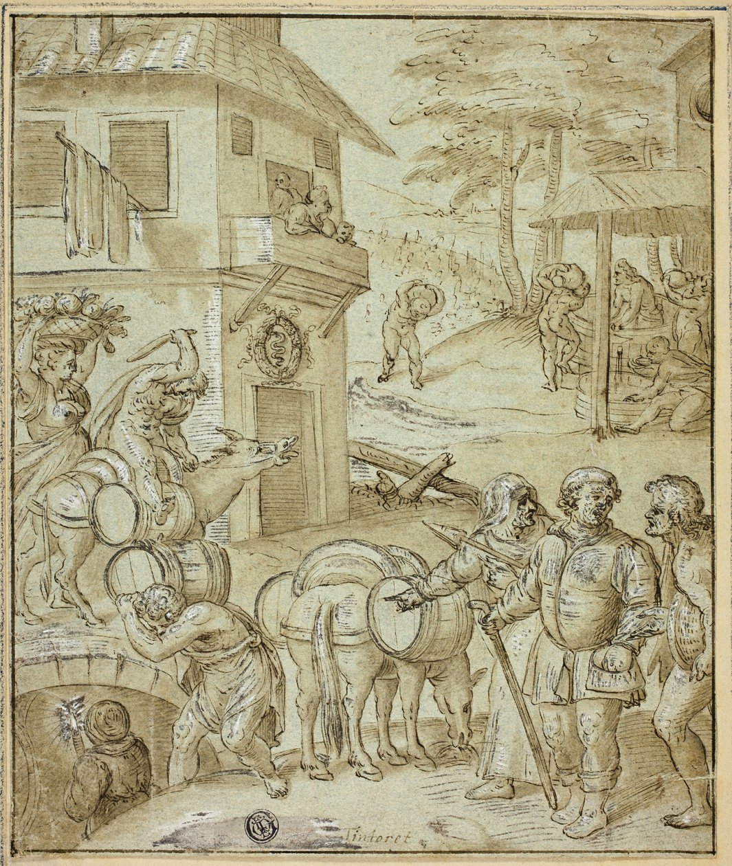 Vinhøst af Tintoretto