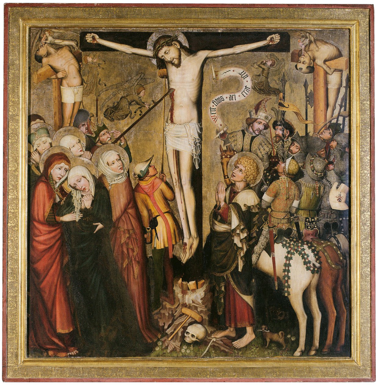 Kristi korsfæstelse ("Wilten Crucifixion") af Tiroler Maler