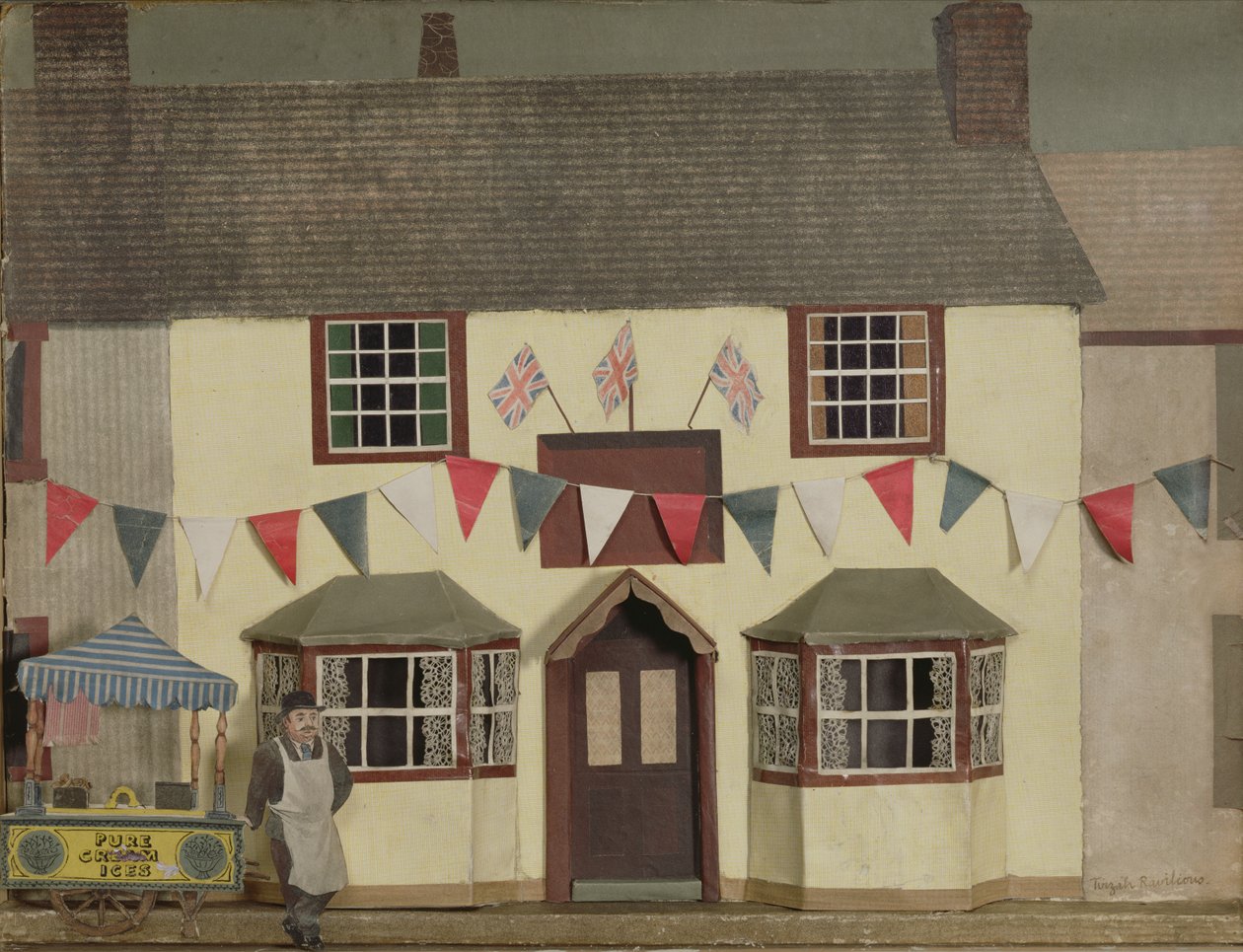 Pure Cream Ice (collage) af Tirzah Ravilious