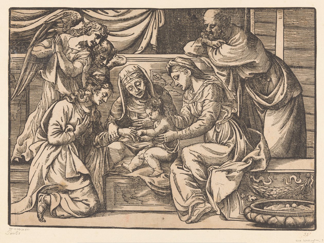 Saint Catherines mystiske ægteskab af Titiaan