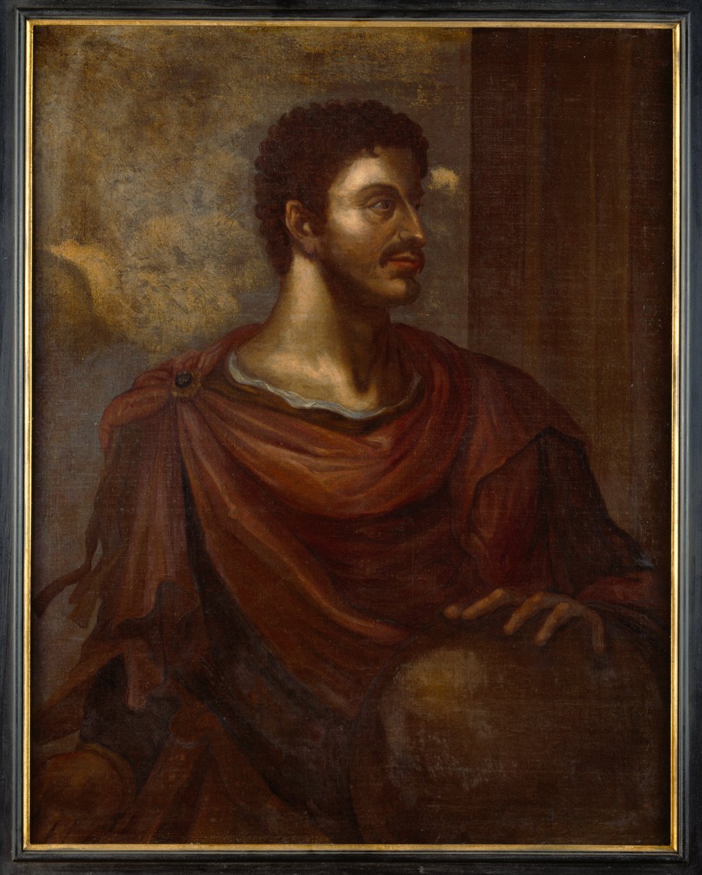 Augustus Octavius (olie på lærred) af Titian (c.1488 1576) (after)
