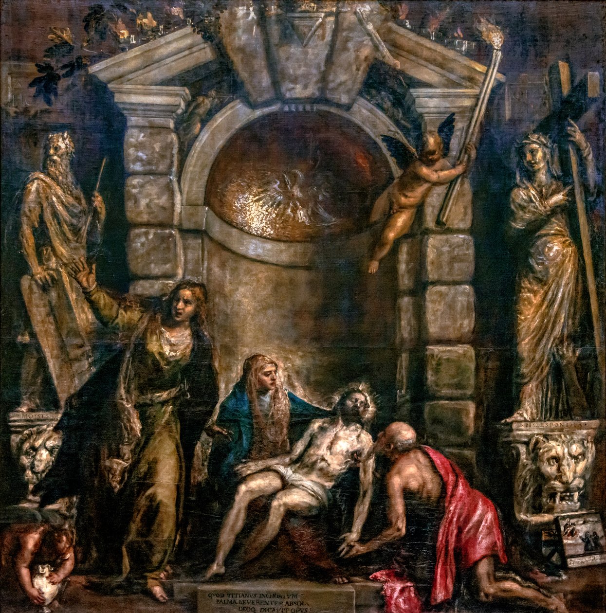 Pieta af Tiziano Vecelli