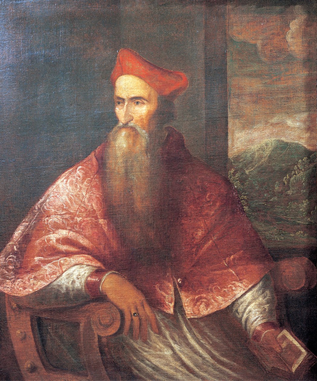Portræt af Pietro Bembo af Titian (c.1488 1576)