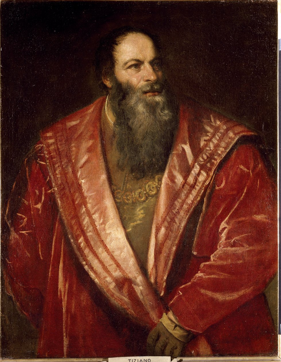 Portræt af Pietro Aretino (maleri af Tiziano Vecelli