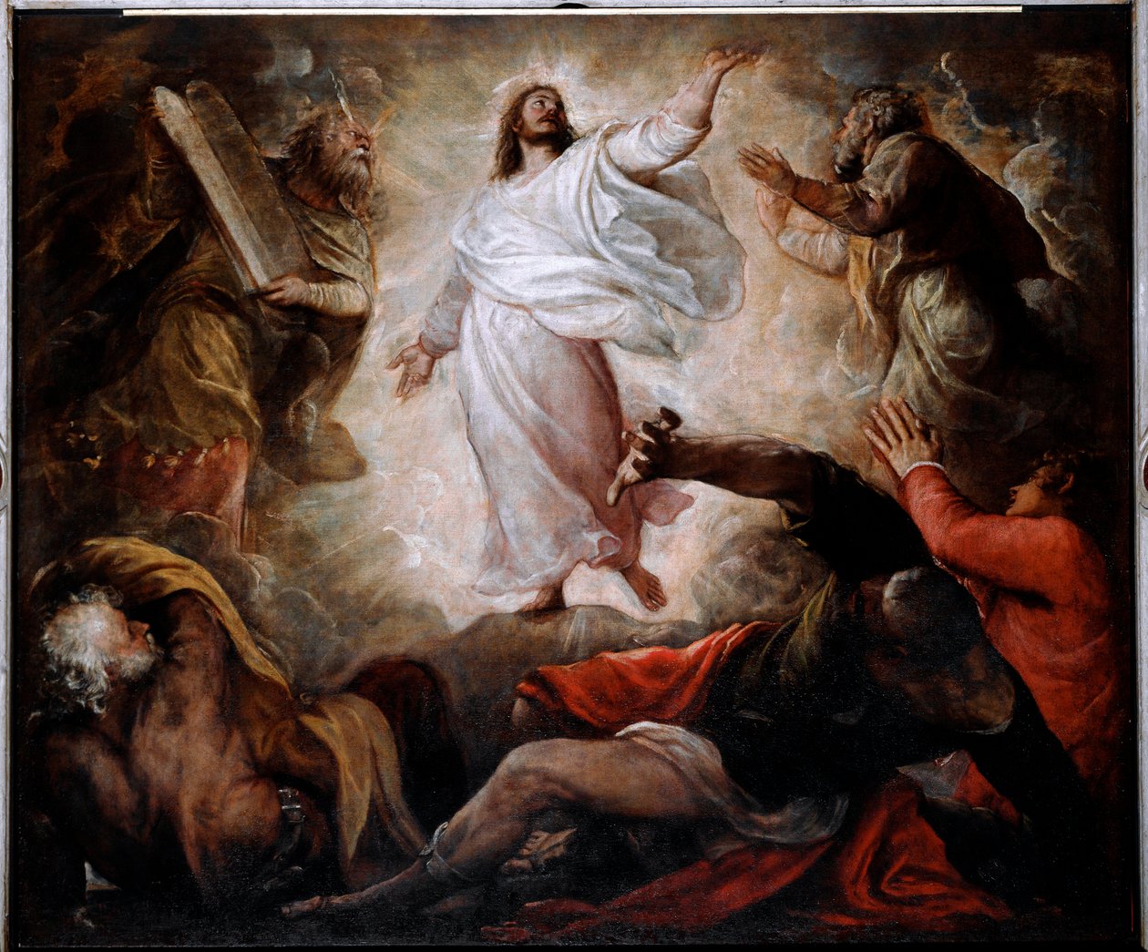 Transfiguration (olie på lærred af Tiziano Vecelli