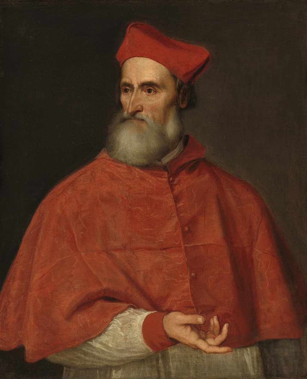 Kardinal Pietro Bembo, 15391540. af Titian