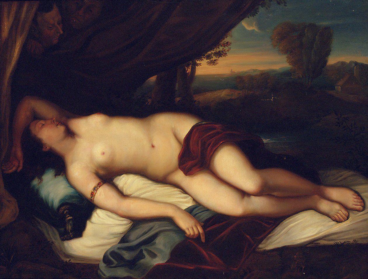 Venus sover af Tiziano Vecelli