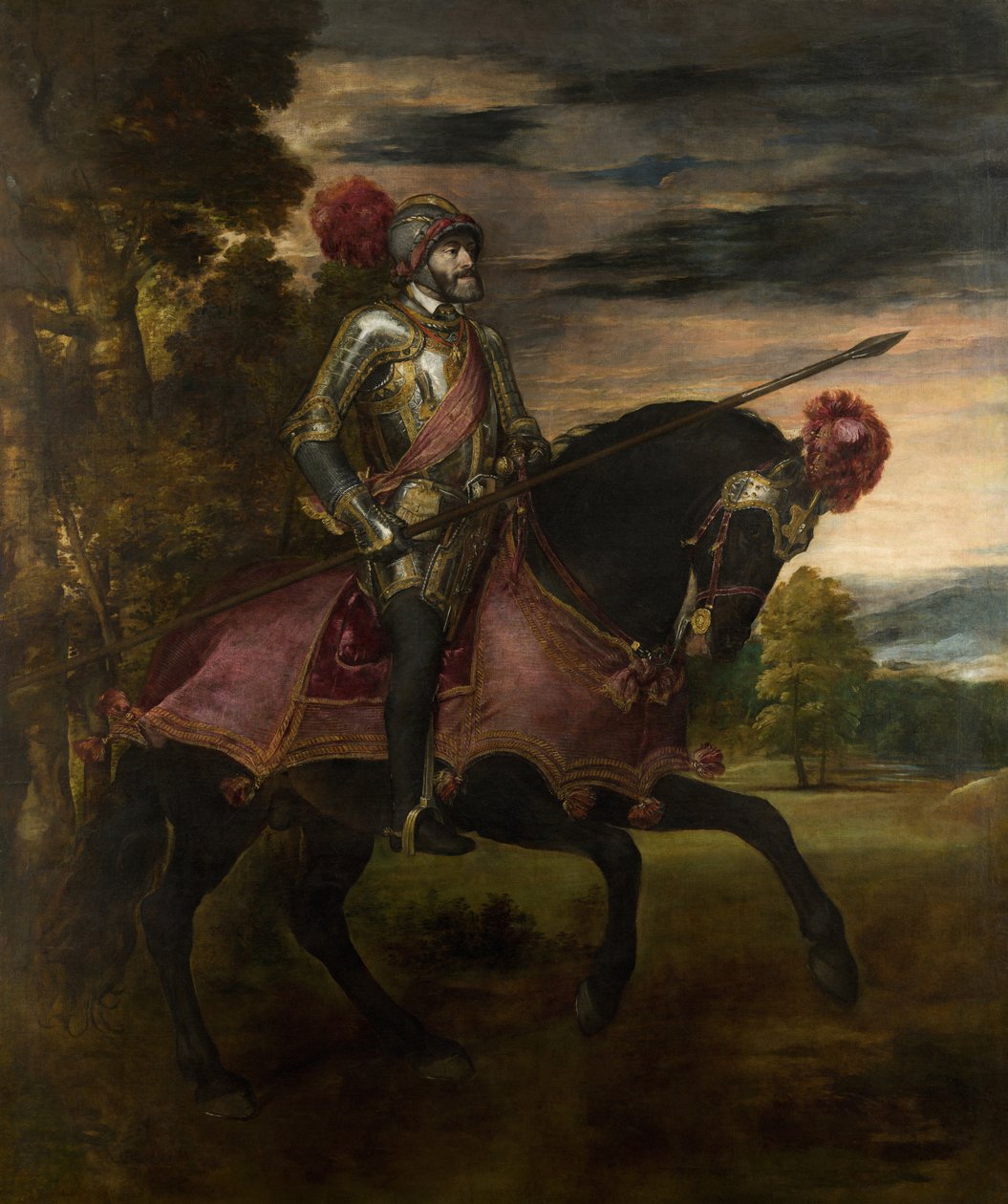 Carlos V en Mühlberg af Tiziano Vecelli