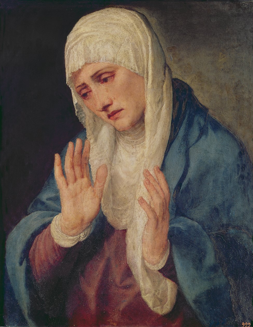 Mater Dolorosa, 1555 af Tiziano Vecelli