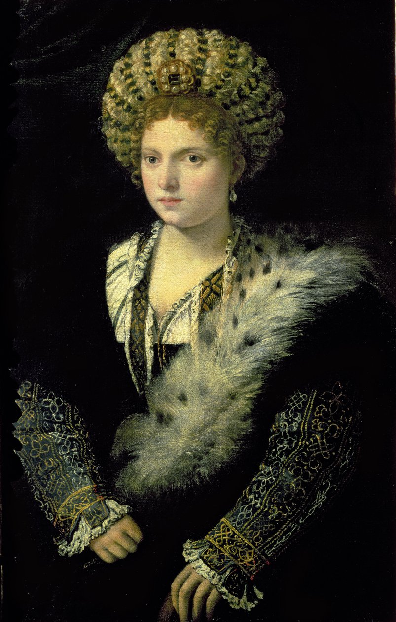Portræt af Isabella d