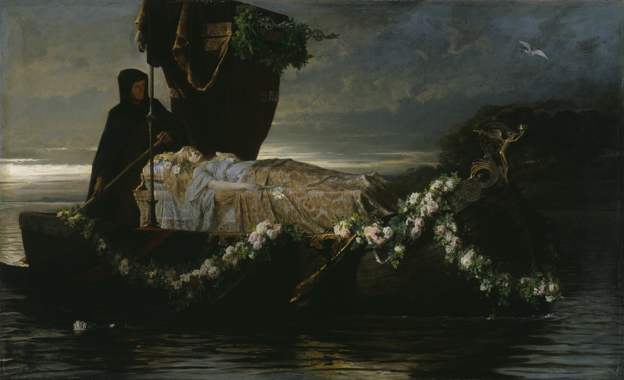 Elaine, 1874. af Toby E Rosenthal