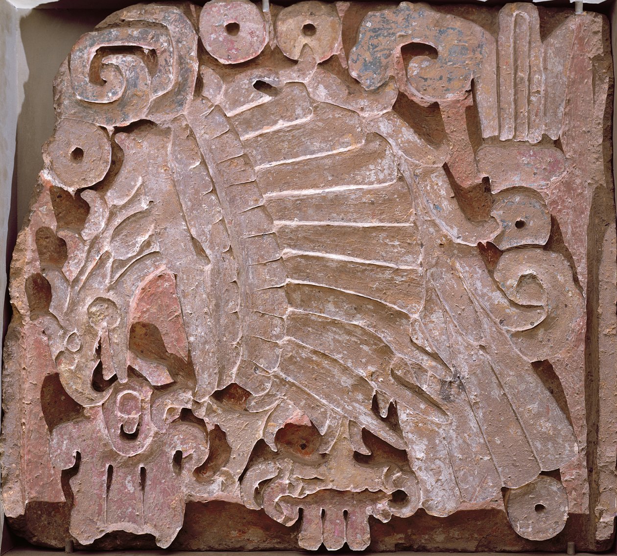 Ørnerelief, 10.-13. århundrede, Mexico af Toltec
