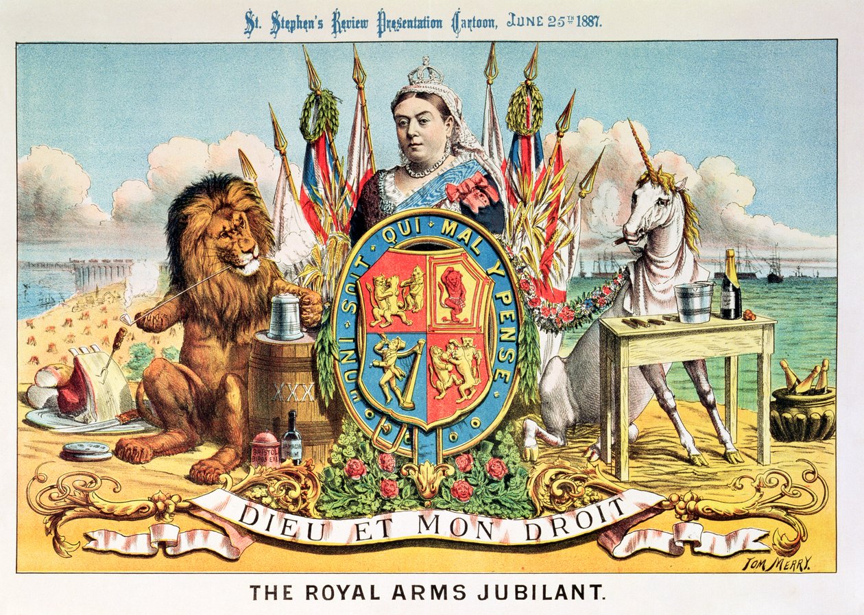 The Royal Arms Jubilant, fra 