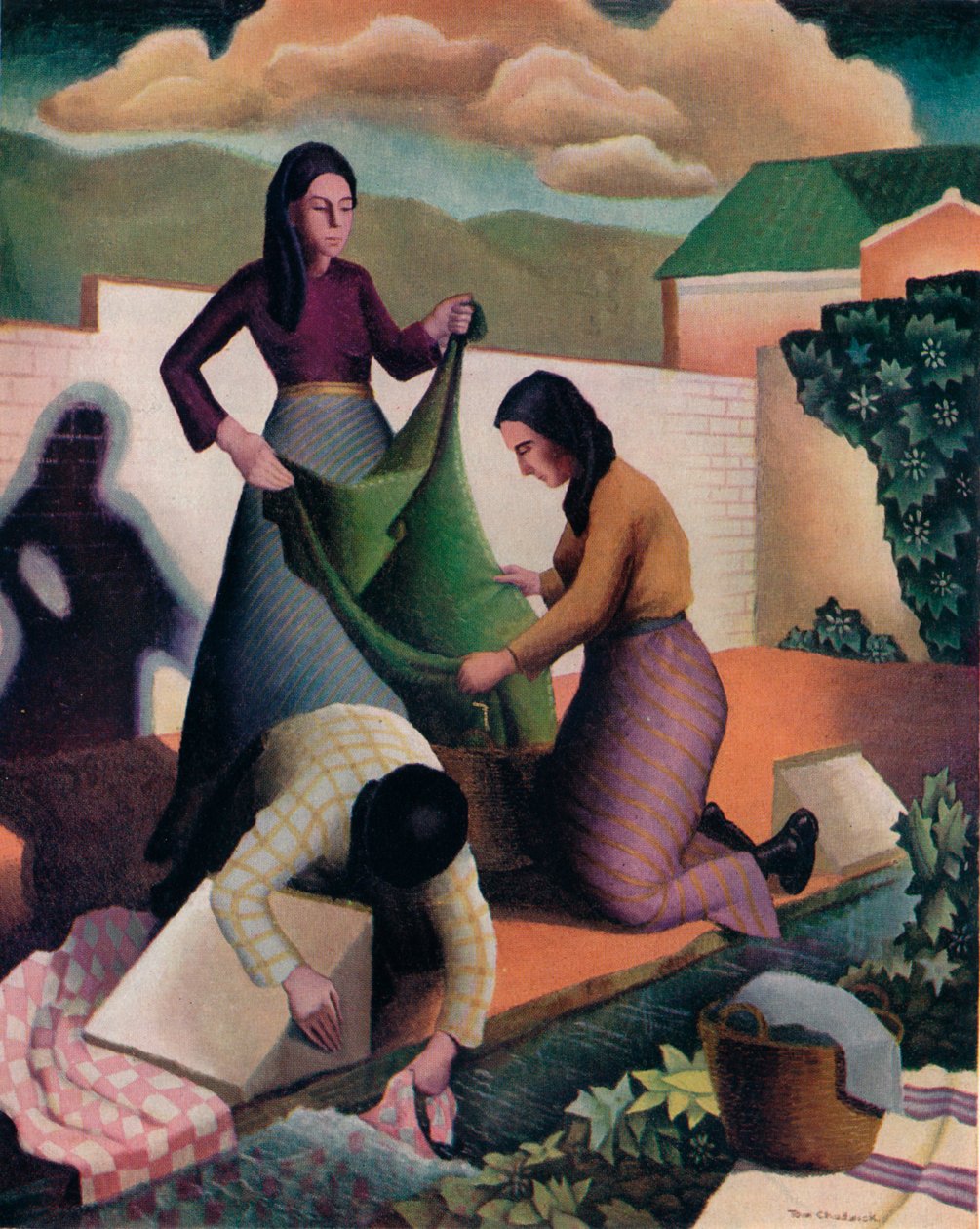 Wayside Laundry, 1935, 1937 af Tom Chadwick