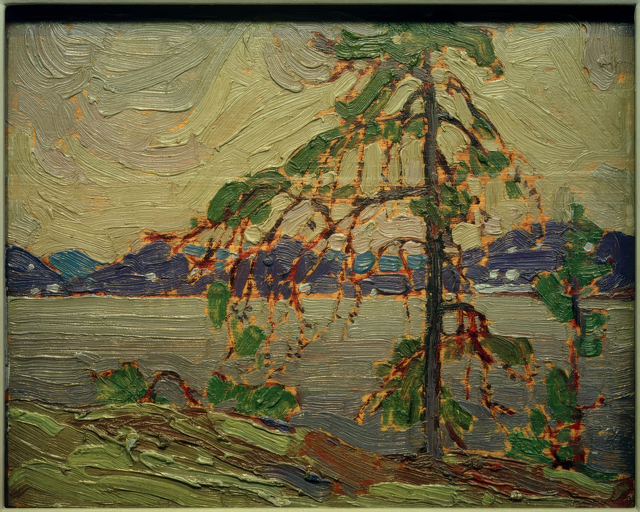 The Jack Pine (skitse) af Tom Thomson