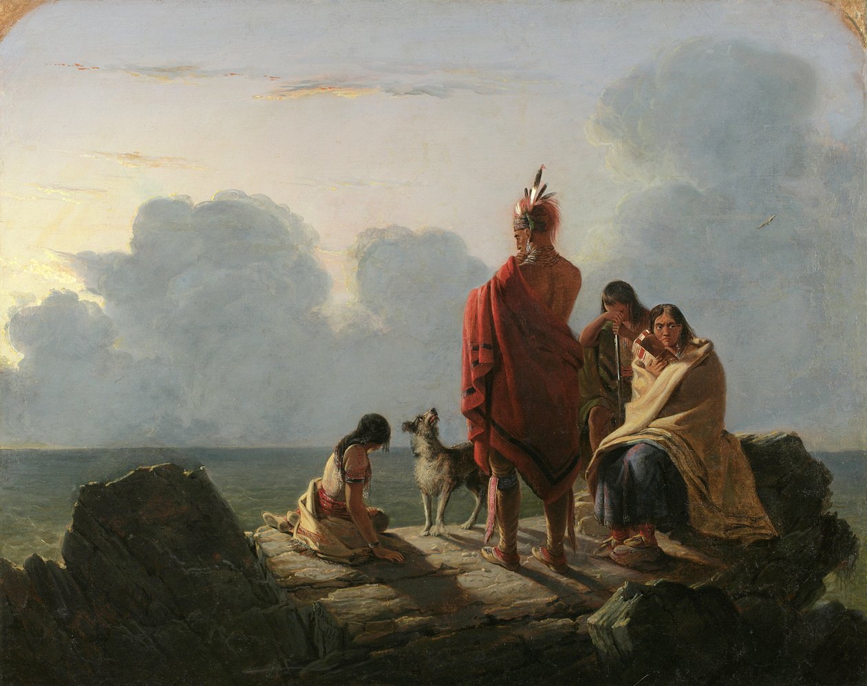 Løbets sidste, 1847 af Tompkins Harrison Matteson