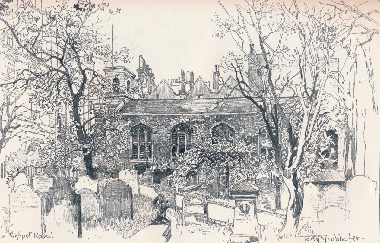 Kongelige Kapel, c1902 af Tony Grubhofer