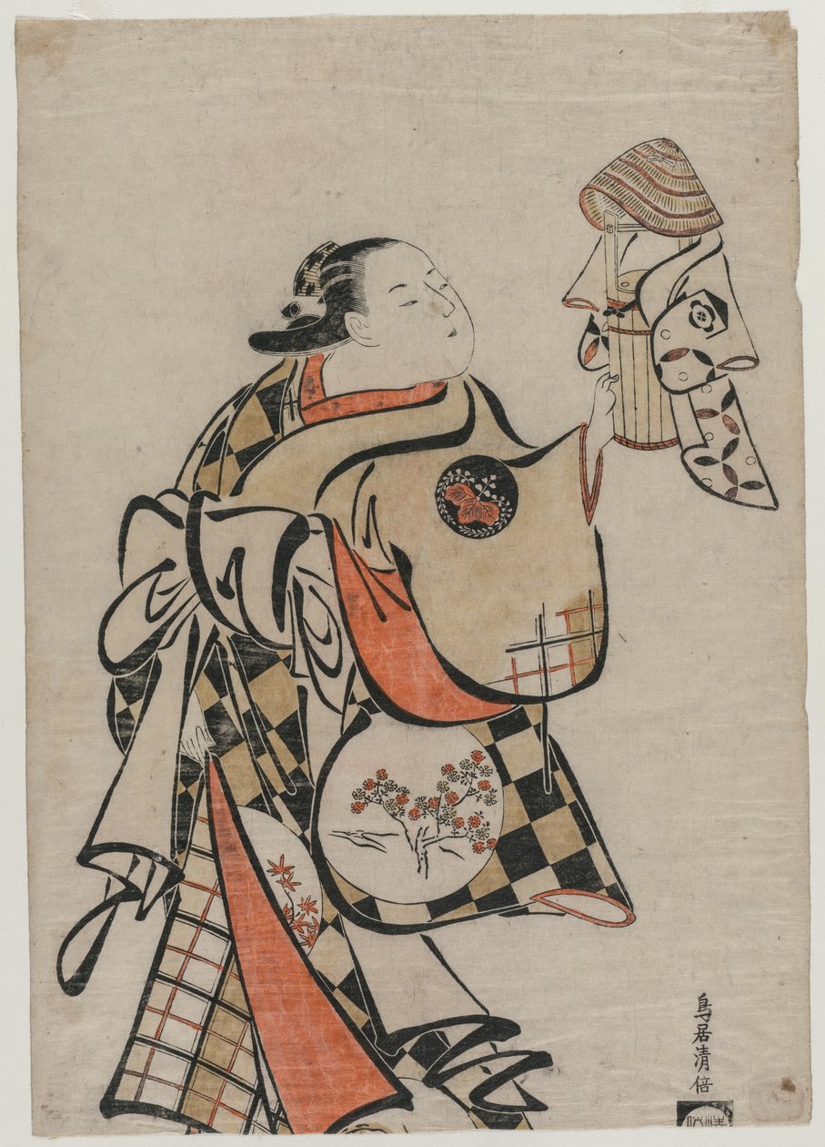 Fujimura loddeolie af Torii Kiyomasu