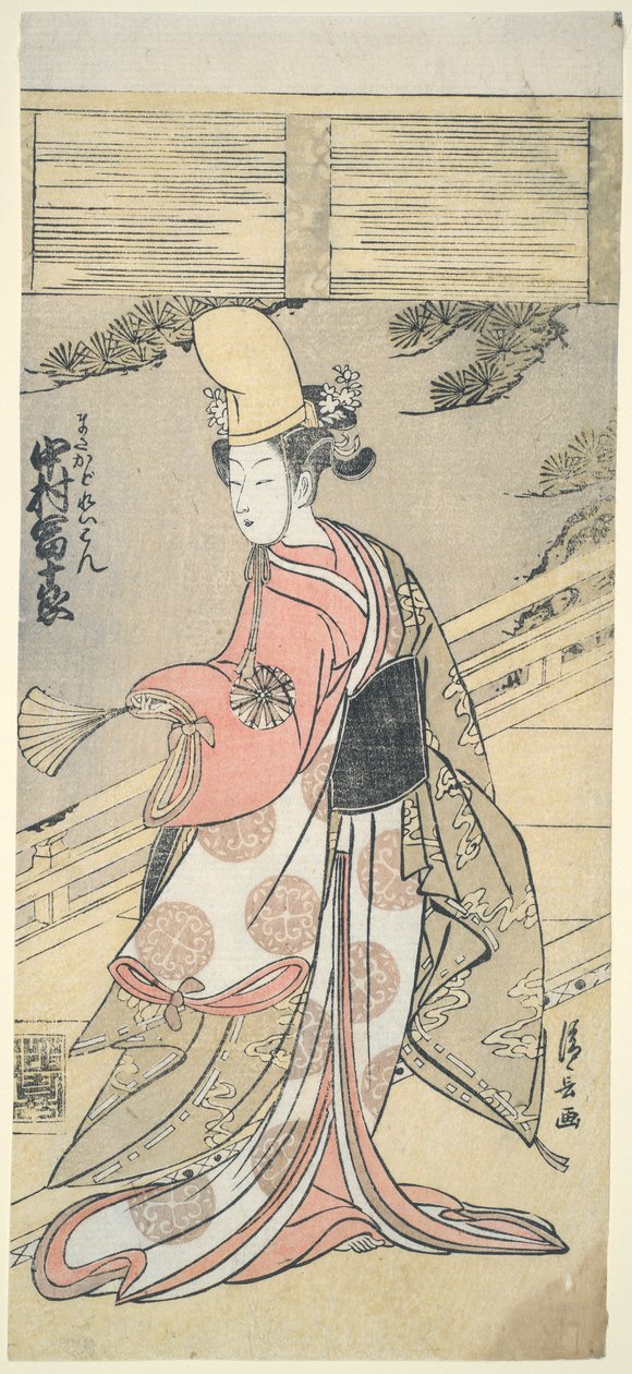Skuespiller Nakamura Tomij?r? af Torii Kiyonaga
