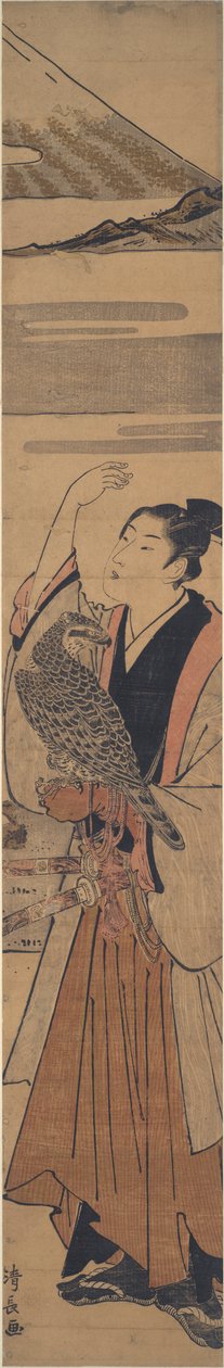 Ung Falkoner af Torii Kiyonaga