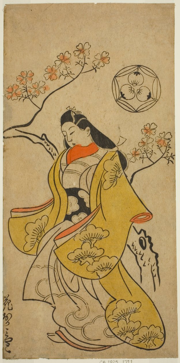 tee ac og r er stadig muligt af Torii Kiyonobu I