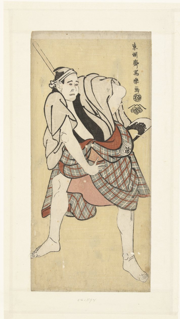 Po RT Van Ichikawa Tomimon af Toshusai Sharaku