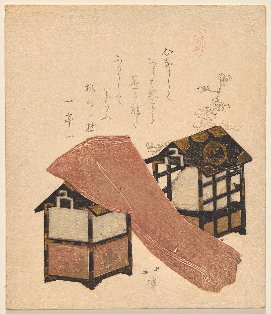 Teetotaler af Totoya Hokkei