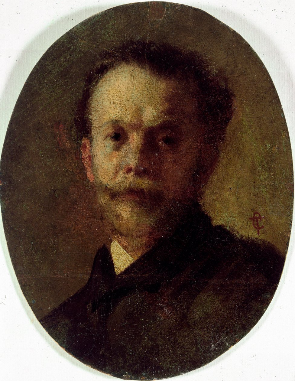 Mon ami Roberti "Painting by Tranquillo Cremonadani af Tranquillo Cremona