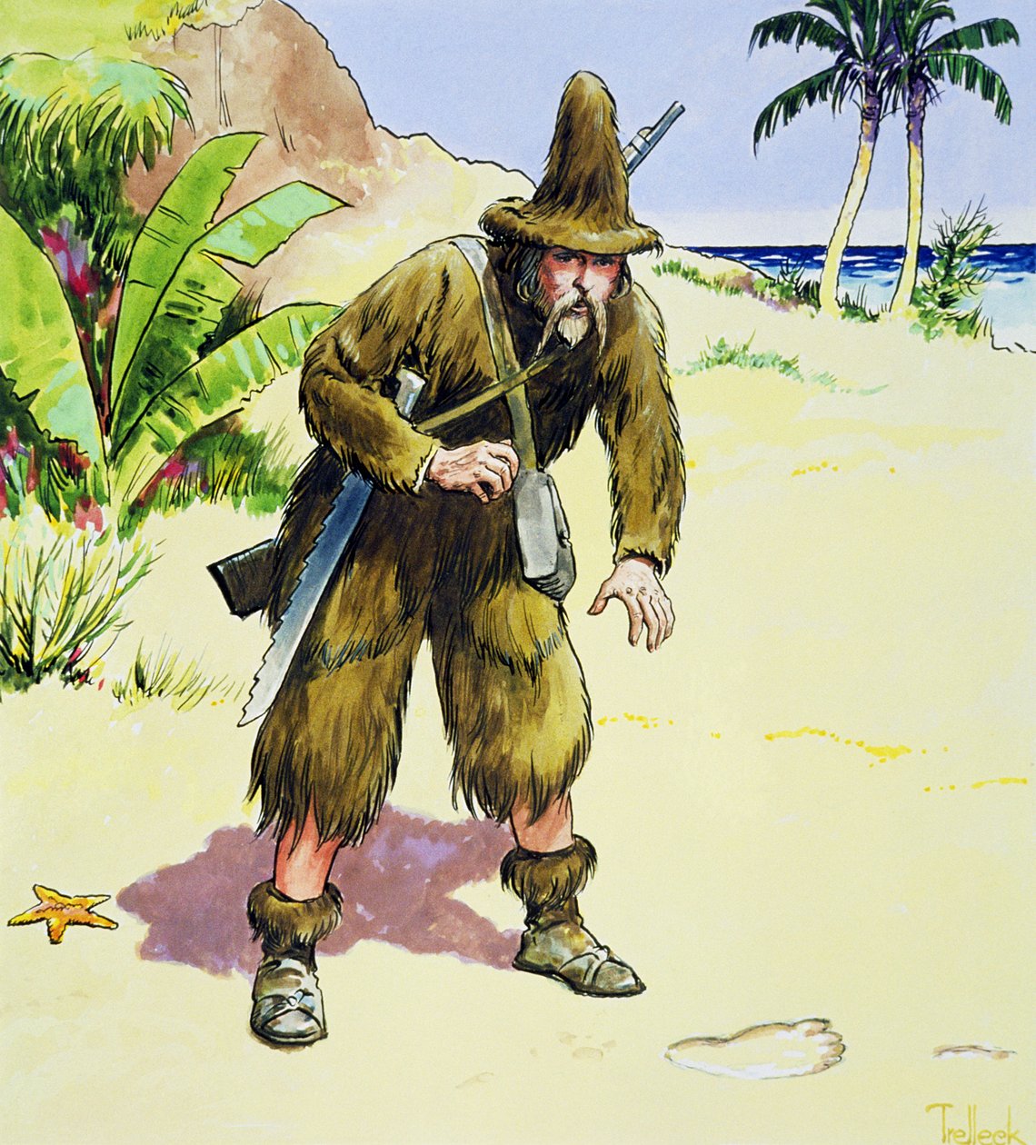 Robinson Crusoe, fra 