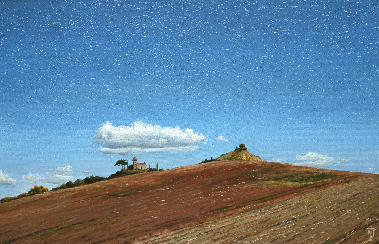 Big Sky, Hill Top, Todi, Umbrien, 1998 af Trevor Neal