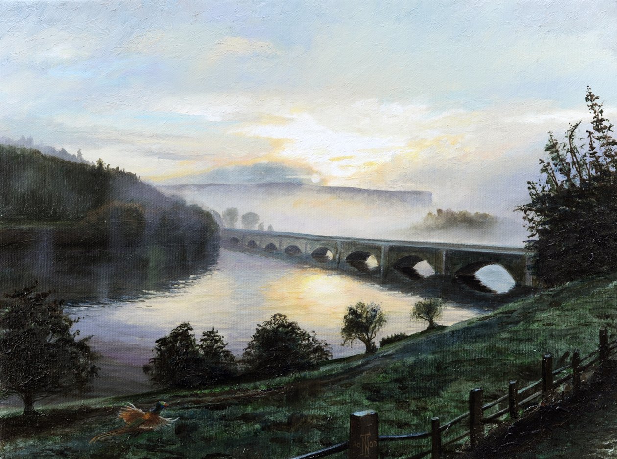 Early Morning Mist, 2009 af Trevor Neal