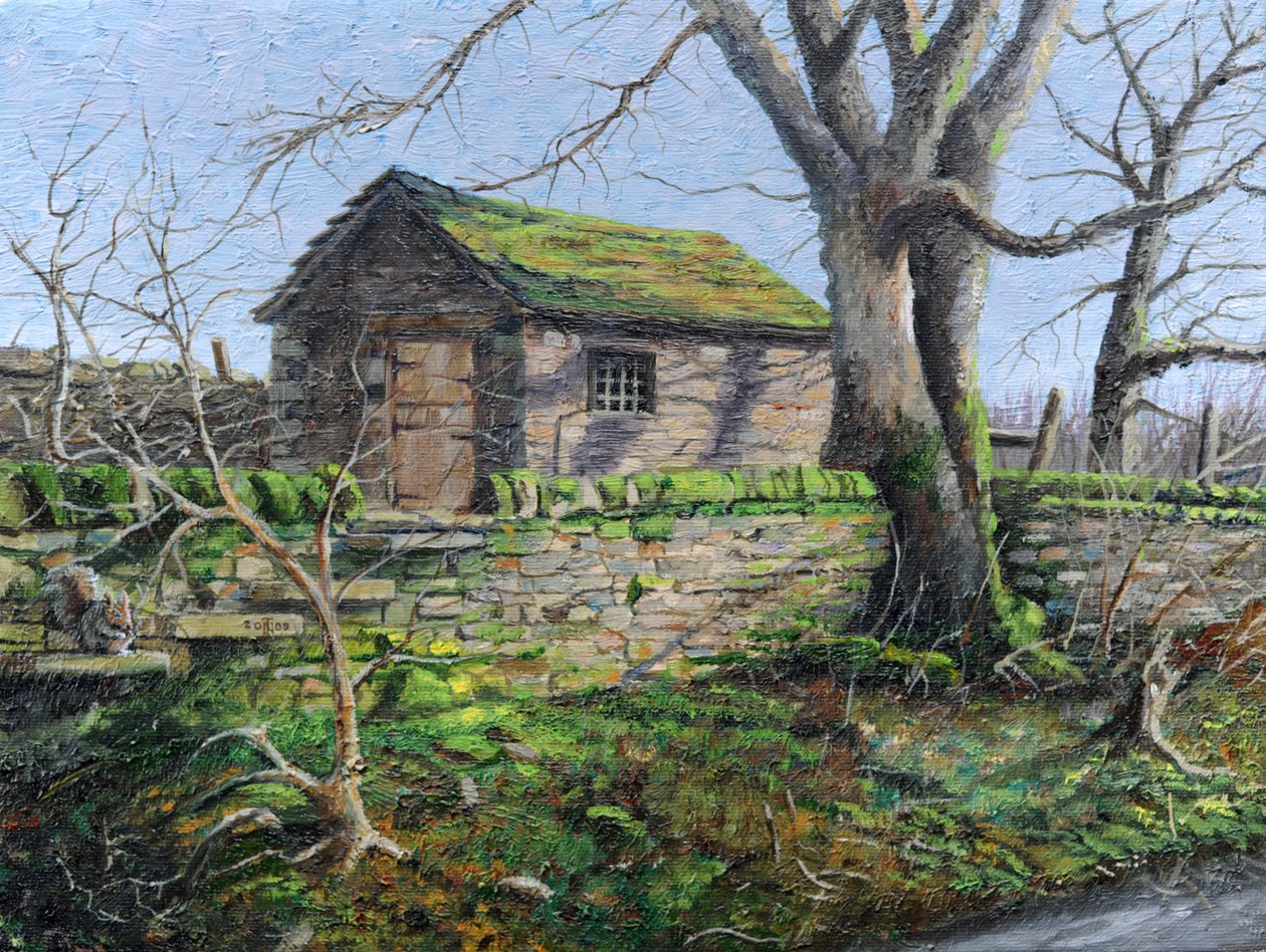 Stone Barn, Alport, Derbyshire, 2009 af Trevor Neal