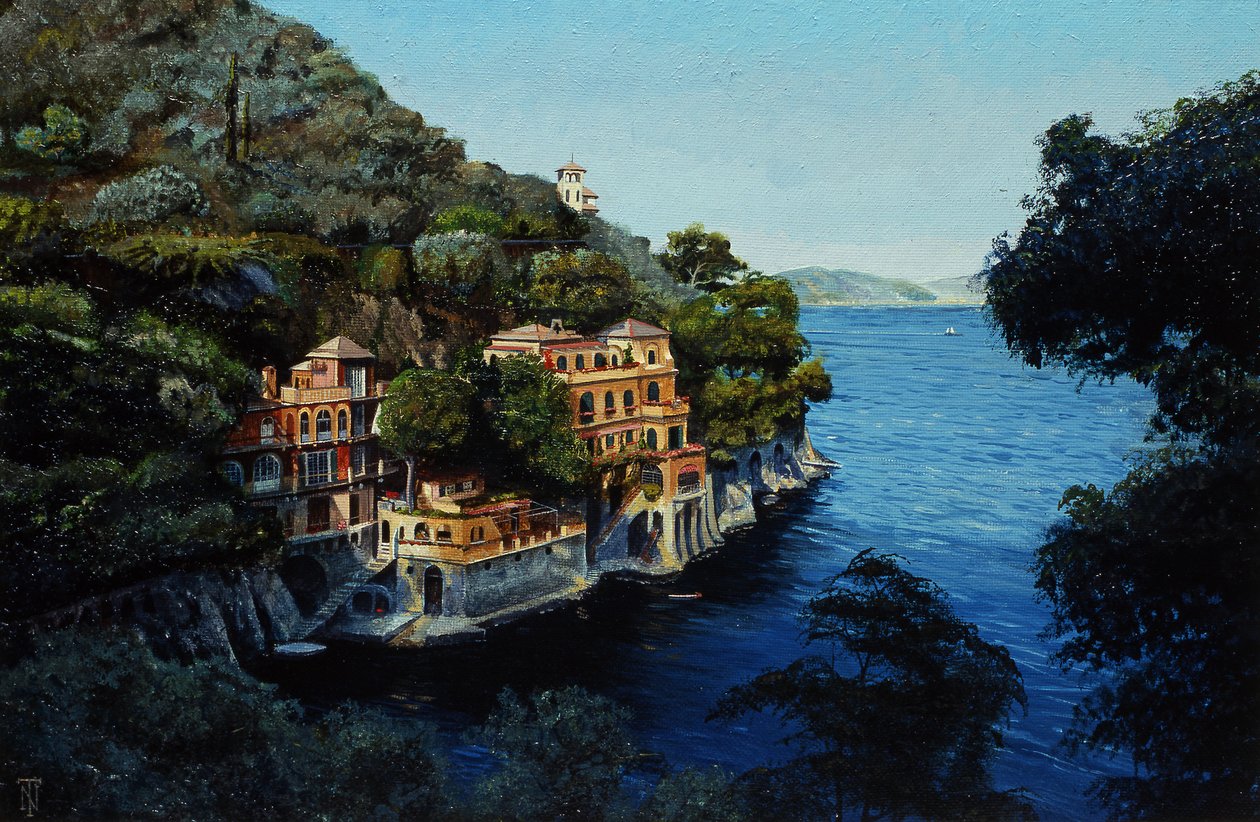 Villa, Portofino, fra Hotel Picolo, Ligurien, 1998 af Trevor Neal