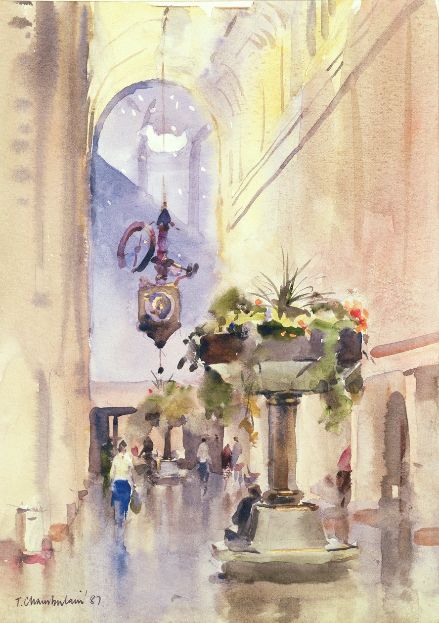 Cheltenham Shopping Arcade af Trevor Chamberlain