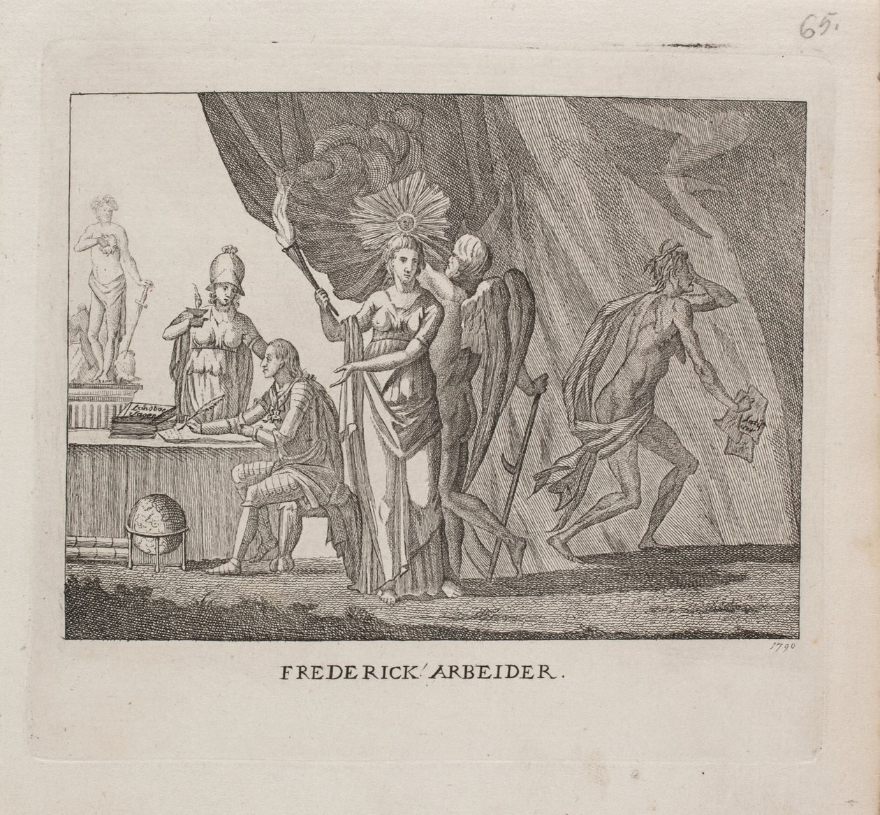 "Frederick arbejder" af Ubekendt