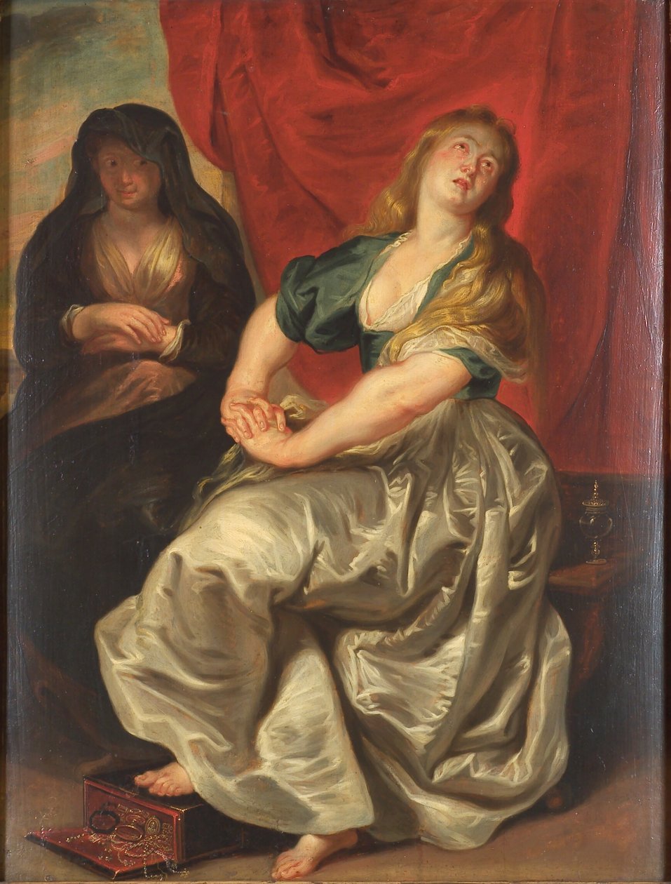 Den angrende Magdalene af Ubekendt efter Peter Paul Rubens