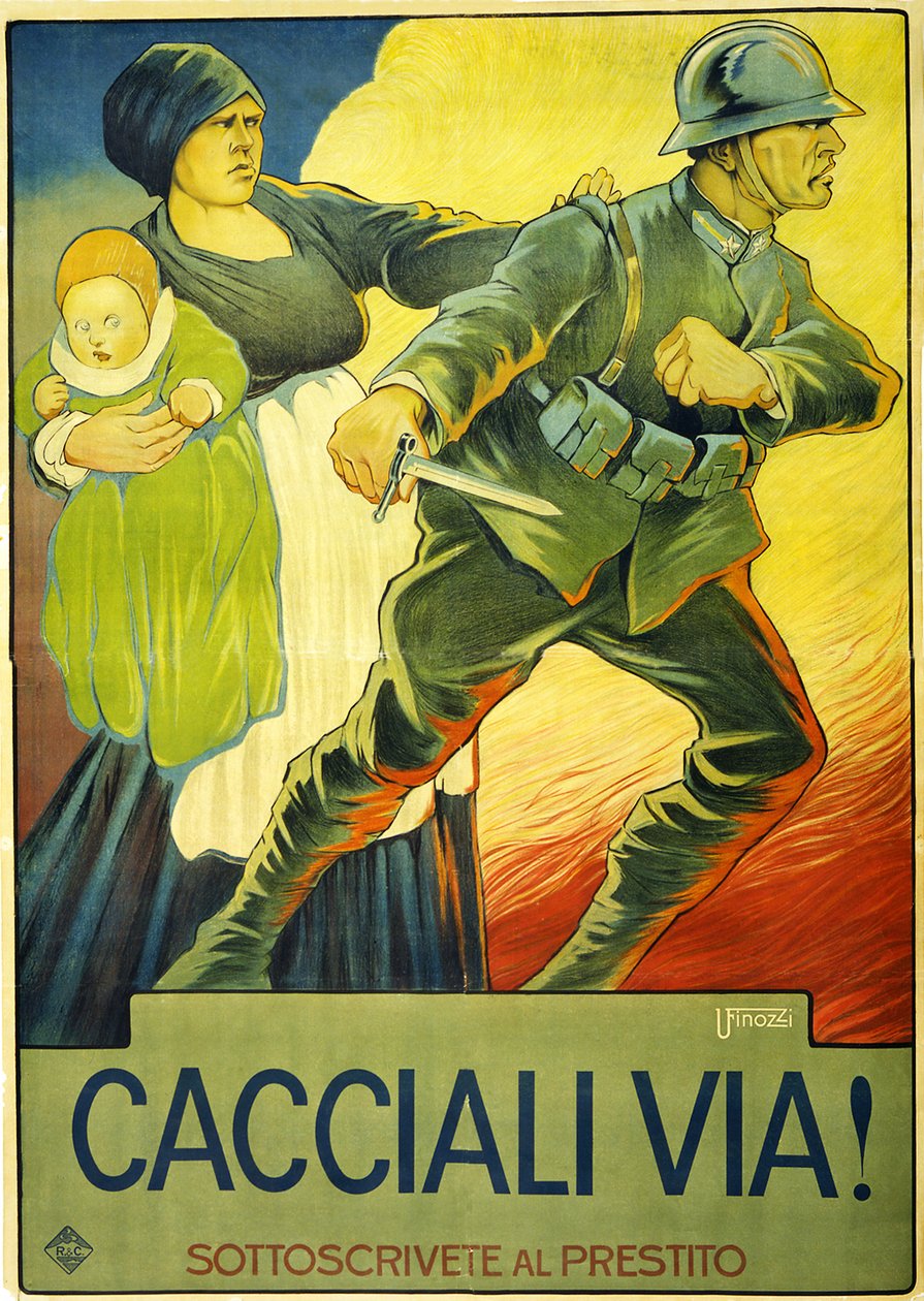 Drive dem ud!, 1914 af Ugo Finozzi