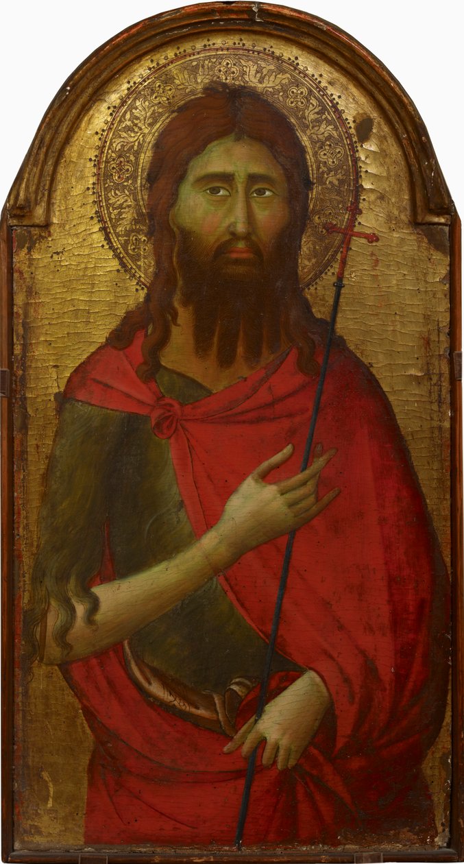 Sankt Johannes Døberen. af Ugolino di Nerio